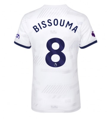 Tottenham Hotspur Yves Bissouma #8 Replika Hjemmebanetrøje Dame 2023-24 Kortærmet
